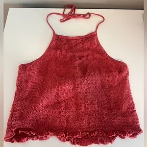 American Eagle High Neck Tank Top